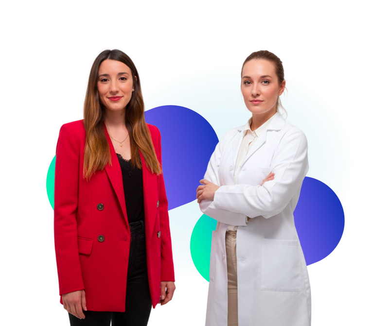 Lidia Venero e Claudia Ovejas, neuropsicólogas da Sincrolab